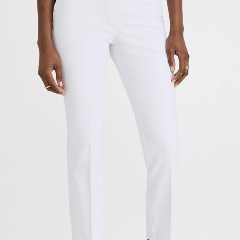 SPANX Classic White Tall Medium Slim Straight Pant